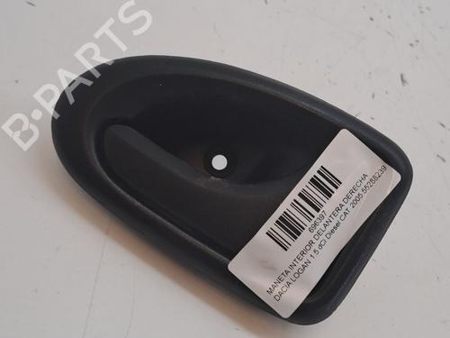 Used Front right interior door handle DACIA LOGAN MCV (KS_) 1.5 dCi (KS0W) (86 hp) 28163967