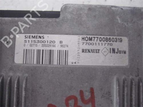 Engine control unit (ECU) RENAULT MEGANE I Classic (LA0/1_) 1.6 e (LA0F, LA0S) | BP25593803M57 