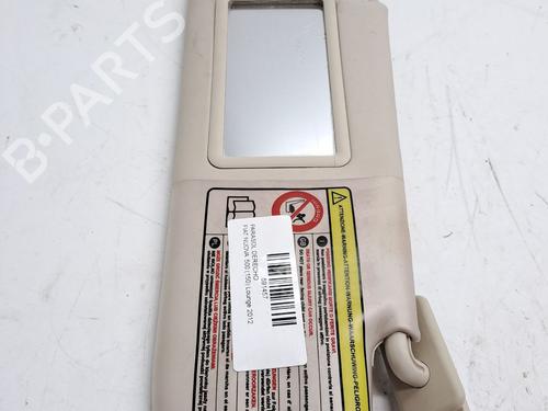 Used Right sun visor FIAT 500 (312_) 1.2 (312AXA1A) (69 hp) 23942468