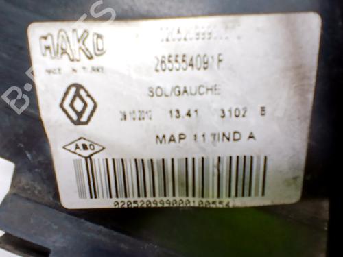 Used Left taillight Left taillight RENAULT CLIO IV (BH_) 1.5 dCi 90 (90 hp) 34209433 34209433