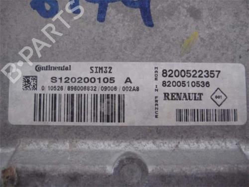 Used Engine control unit (ECU) RENAULT CLIO III (BR0/1, CR0/1) 1.2 16V (BR02, BR0J, BR11, CR02, CR0J, CR11) (75 hp) 25465756