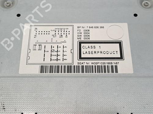 Radio SEAT ALTEA (5P1) 2.0 TDI 16V | BP23977830E6 