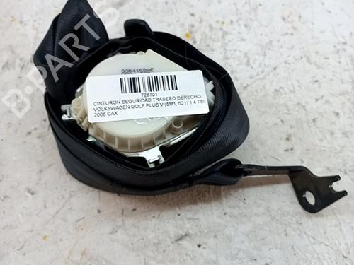 Used Rear right seatbelt VW GOLF V (1K1) 1.4 TSI (170 hp) 29228900