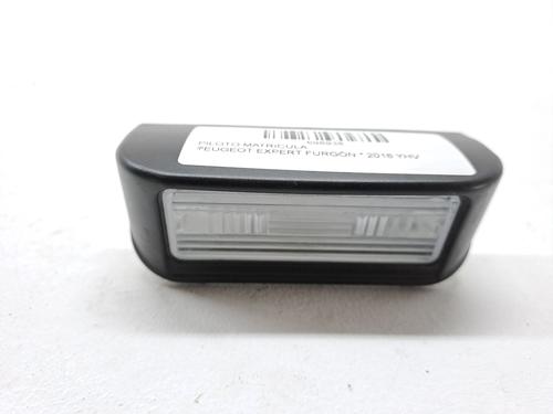 Used Licence plate light PEUGEOT EXPERT Van (V_) 1.5 BlueHDi 120 (120 hp) 27653175