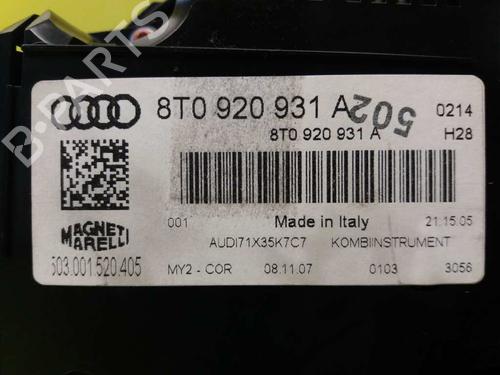 Instrument cluster AUDI A5 Sportback (8TA) 3.0 TDI quattro | BP24187885C47 