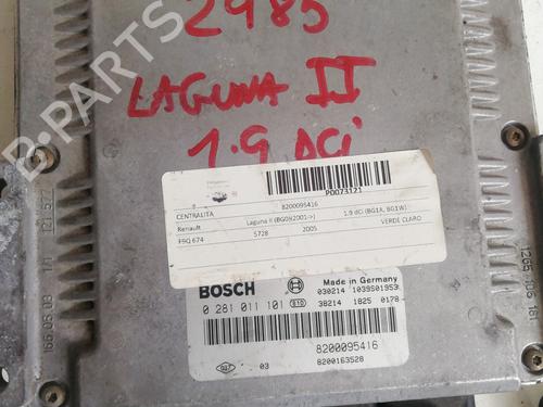 Used Engine control unit (ECU) RENAULT LAGUNA II (BG0/1_) 1.9 dCi (BG08, BG0G) (120 hp) 25459591
