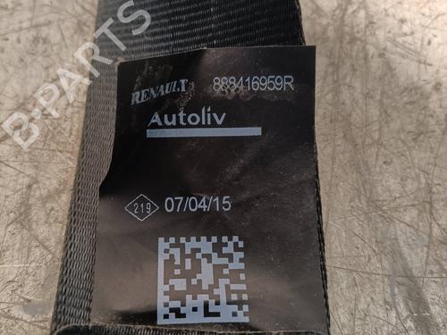 Used Rear left seatbelt DACIA SANDERO II TCe 90 (B8M1, B8MA, B8AC) (90 hp) 25455347