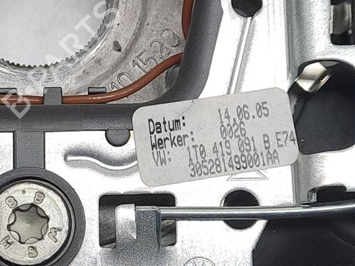 Steering wheel VW TOURAN (1T1, 1T2) 1.9 TDI | BP23369002C49 