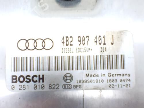 Engine control unit (ECU) AUDI A6 C5 Avant (4B5, 4B6) 2.5 TDI | BP33761665M57 - Image 2