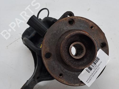 Used Right front steering knuckle PEUGEOT 208 I (CA_, CC_) 1.6 HDi (92 hp) 23974992