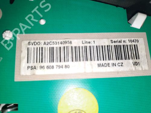 Instrument cluster PEUGEOT 207 (WA_, WC_) 1.6 16V | BP29024059C47 