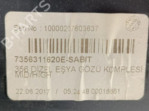 Glove box FIAT TIPO Saloon (356_, 357_) 1.6 D (356SXG1B) | BP26538356C95 