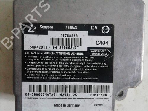 ECU airbags FIAT BRAVA (182_) 1.9 TD 100 S (182.BF) | BP25458255M53 
