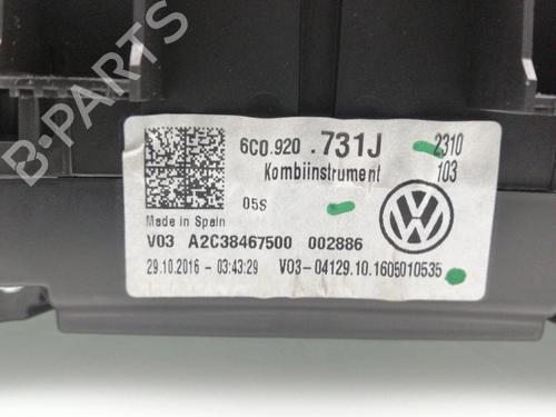 Instrument cluster VW POLO V (6R1, 6C1) 1.4 TDI | BP23449409C47