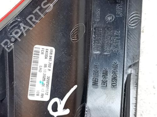 Used Rear fog light Rear fog light SKODA KAMIQ (NW4) 1.0 TSI (116 hp) 39401112 39401112