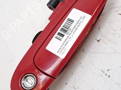 Used Front right exterior door handle TOYOTA YARIS (_P1_) 1.4 D-4D (NLP10_, NLP10R) (75 hp) 28163864