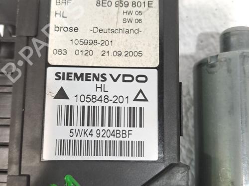 Left rear window motor AUDI A4 B7 (8EC) 2.0 TDI 16V | BP23974797E23 