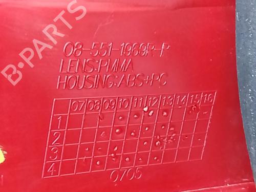 Used Right taillight Right taillight RENAULT MEGANE II Saloon (LM0/1_) 1.9 dCi (131 hp) 36665639 36665639