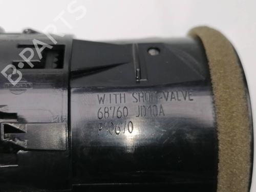 Air vent NISSAN QASHQAI / QASHQAI +2 I (J10, NJ10, JJ10E) 2.0 | BP23385122I21 