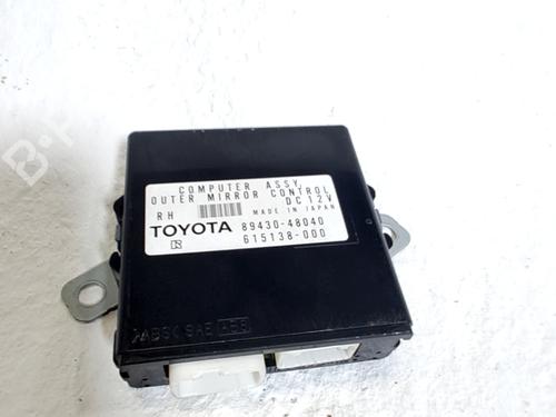 Modulo electronico LEXUS RX (_U3_) 400h AWD (MHU38_, MHU38R) (272 hp) 31369579