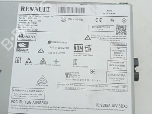 Radio RENAULT MEGANE IV Grandtour (K9A/M/N_) 1.5 Blue dCi 115 (K9A6) | BP23346002E6 