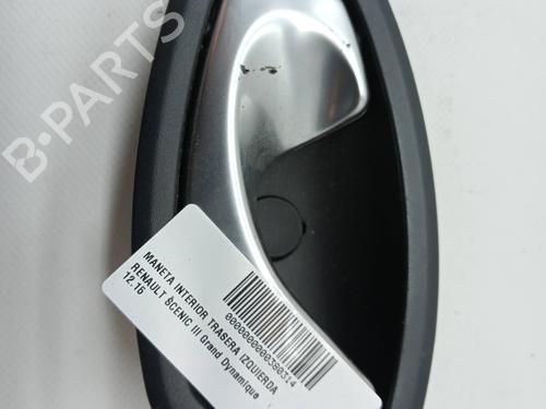 Used Rear left interior door handle RENAULT SCÉNIC III (JZ0/1_) 1.5 dCi (106 hp) 23351143