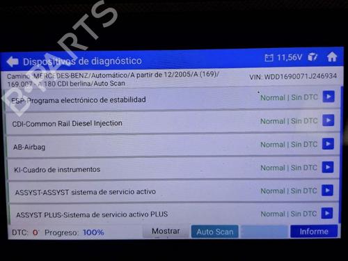 Engine MERCEDES-BENZ A-CLASS (W169) A 180 CDI (169.007, 169.307) | BP24951059M1