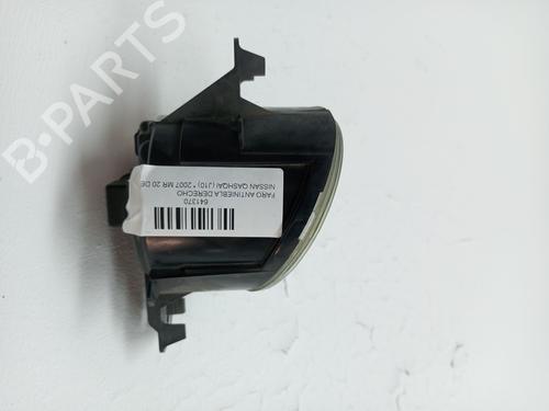 Right front fog light NISSAN QASHQAI / QASHQAI +2 I (J10, NJ10, JJ10E) 2.0 | BP24189368C31 