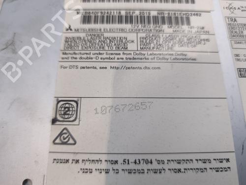 Used Radio Radio MERCEDES-BENZ A-CLASS (W176) A 220 d (176.003) (177 hp) 26906691 26906691
