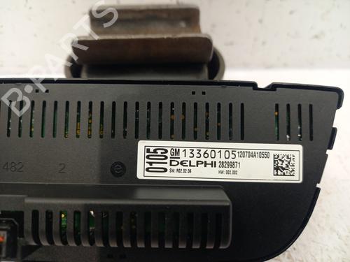 Climate control OPEL MERIVA B MPV (S10) 1.7 CDTI (75) | BP25147005I5 