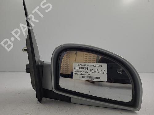 Right mirror HYUNDAI GETZ (TB) 1.5 CRDi | BP22823459C27 