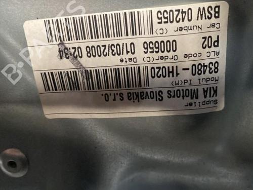 Used Rear right window mechanism Rear right window mechanism KIA CEE'D SW (ED) 1.6 CRDi 115 (115 hp) 22842295 22842295