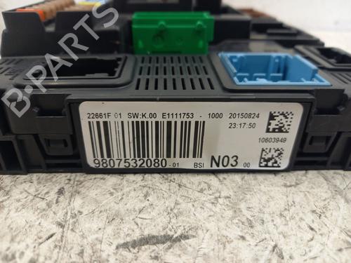 Fuse box PEUGEOT 208 I (CA_, CC_) 1.2 VTI 82 | BP24424246E1 
