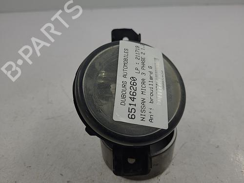 Left front fog light NISSAN MICRA III (K12) 1.2 16V | BP22823609C30 