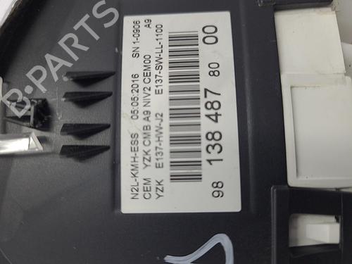 Instrument cluster PEUGEOT 208 I (CA_, CC_) 1.0 VTi | BP22824577C47