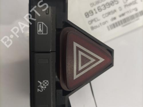 Used Warning switch OPEL CORSA D (S07) 1.3 CDTI (L08, L68) (75 hp) 22836970