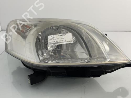 Højre forlygte CITROËN NEMO Box Body/MPV (AA_) 1.4 HDi | BP22815162C29 