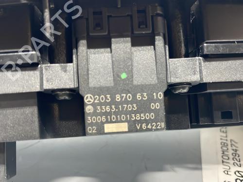 Used Warning switch Warning switch MERCEDES-BENZ C-CLASS (W203) [2000-2007] 28178727 28178727