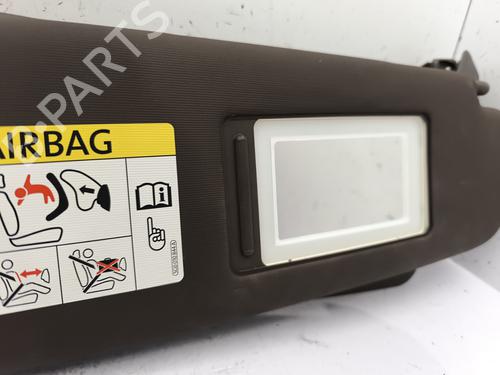 Used Right sun visor Right sun visor PORSCHE CAYENNE (92A) 3.0 Diesel (262 hp) 25280519 25280519