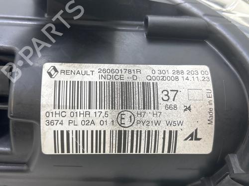 Left headlight RENAULT MEGANE III Hatchback (BZ0/1_, B3_) 1.5 dCi (BZ09, BZ0D, BZ1W, BZ29, BZ14) | BP39214682C28 - Image 3