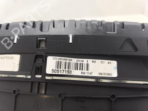 Used Instrument cluster Instrument cluster ALFA ROMEO MITO (955_) 1.6 JTDM (955AXC1B) (120 hp) 34345411 34345411