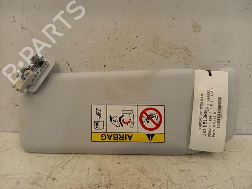 Used Right sun visor PEUGEOT 208 II (UB_, UP_, UW_, UJ_) 1.2 PureTech 100 (101 hp) 23830284
