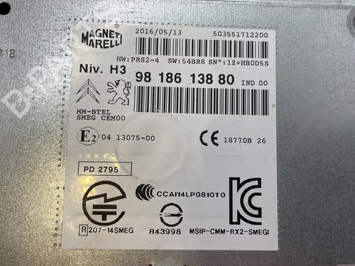 Used Radio Radio PEUGEOT 308 II (LB_, LP_, LW_, LH_, L3_) 1.6 GTi (L35GNH) (272 hp) 29044064 29044064