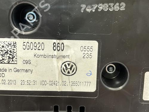 Instrument cluster VW GOLF VII (5G1, BQ1, BE1, BE2) 1.2 TSI | BP22828385C47 