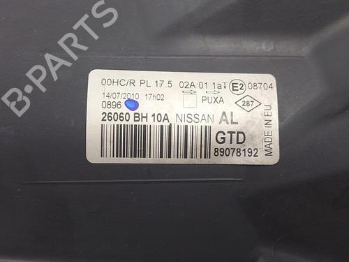 Used Left headlight NISSAN NOTE (E11, NE11) 1.4 (88 hp) 22826772