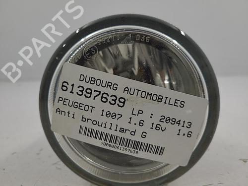 Used Left front fog light Left front fog light PEUGEOT 1007 (KM_) 1.6 16V (109 hp) 22821952 22821952