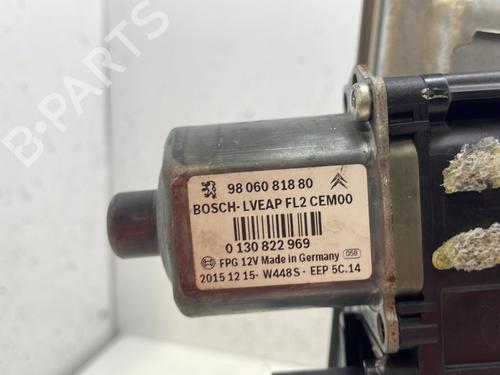Front left window mechanism PEUGEOT 2008 I (CU_) 1.6 BlueHDi 120 | BP28692686C22 
