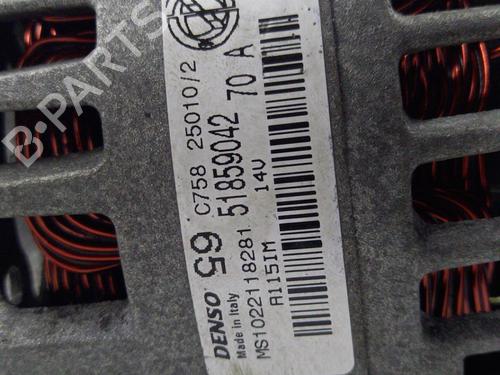 Used Alternator Alternator FIAT PANDA (169_) 1.2 (169AXF2A, 169AXF1A) (69 hp) 22825601 22825601