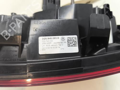 Venstre baklys, luke VW PASSAT B8 (3G2, CB2) 1.6 TDI | BP28362578C79 