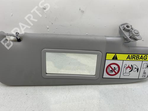 Used Right sun visor FIAT PANDA (312_, 319_) 1.2 (312PXA1A) (69 hp) 29222590